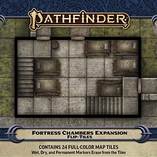 Pathfinder Flip-Tiles Fortress Chambers Expansion von Paizo