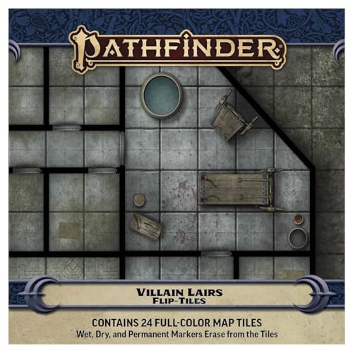 Pathfinder Flip-Tiles Villain Lairs Set von Paizo