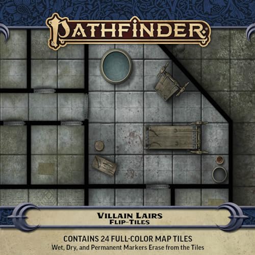 Pathfinder Flip-Tiles Villain Lairs Set von Paizo