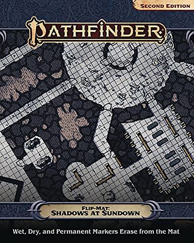 Pathfinder Flip-mat: Shadows at Sundown P2 von Paizo Pub Llc
