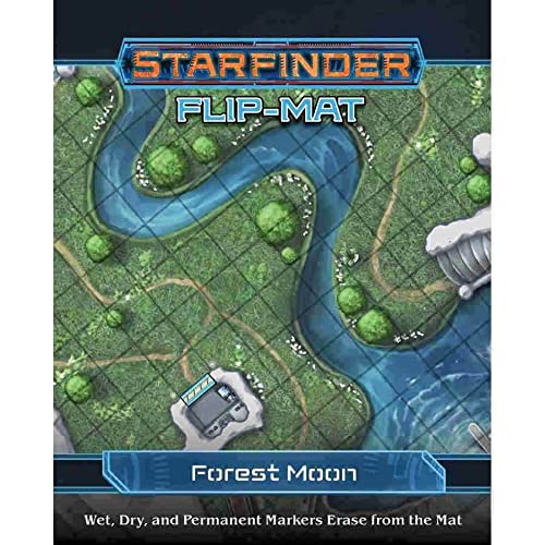 Paizo Starfinder Flip-Mat: Forest Moon Paizo Starfinder Flip-Mat: Forest Moon von Paizo