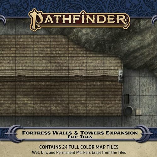 Pathfinder Flip-Tiles: Fortress Walls & Towers Expansion von Paizo