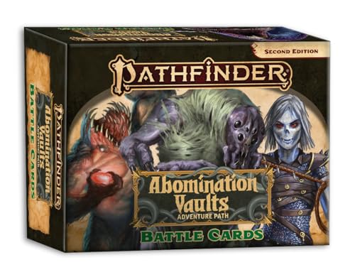 Pathfinder RPG: Abomination Vaults Battle Cards von Paizo