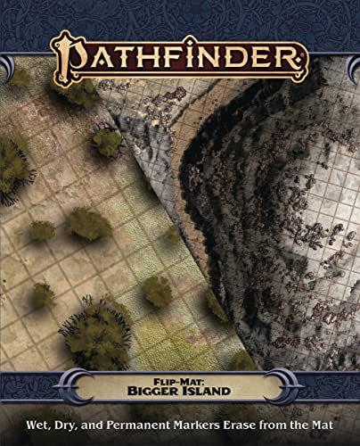 Paizo Publishing Zubehör Pathfinder Flip-Mat: Bigger Island Paizo Publishing Zubehör Pathfinder Flip-Mat: Bigger Island von Paizo