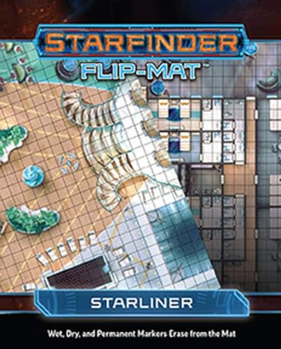 Starfinder Flip-Mat: Starliner von Paizo Inc.