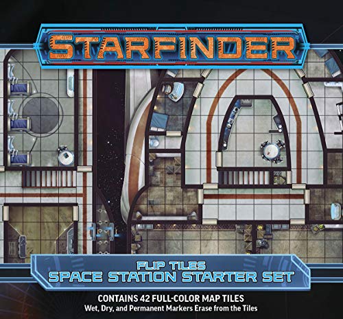 Starfinder Flip-Tiles - Space Station Starter Set von Paizo