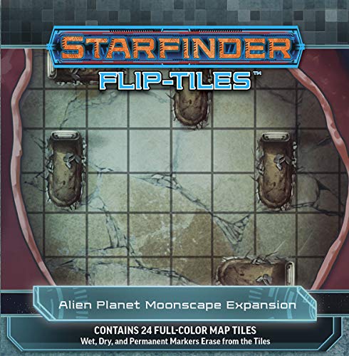 Starfinder Flip-Tiles: Alien Planet Moonscape Expansion von Paizo