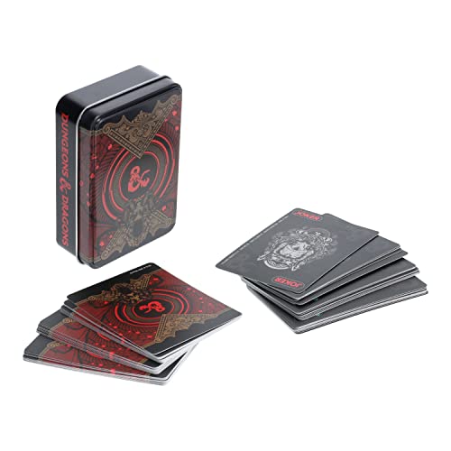 Dungeons and Dragons Spielkarten von Paladone