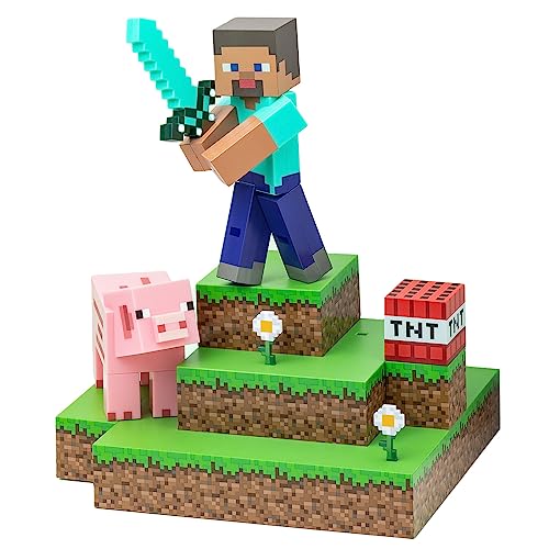 Paladone Minecraft Steve Diorama Leuchte von Paladone