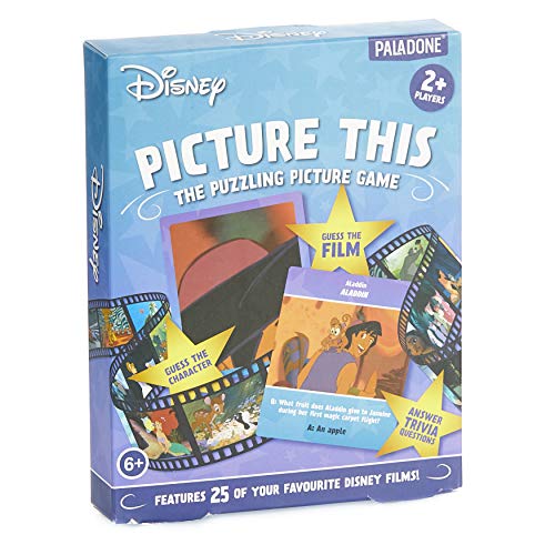 Paladone Disney This Trivia Game with 70 Picture Cards von Paladone