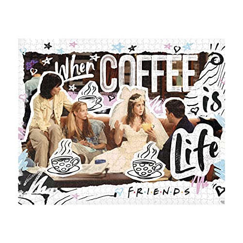 Paladone Friends Coffee is Life 1000 Piece Jigsaw Puzzle von Paladone