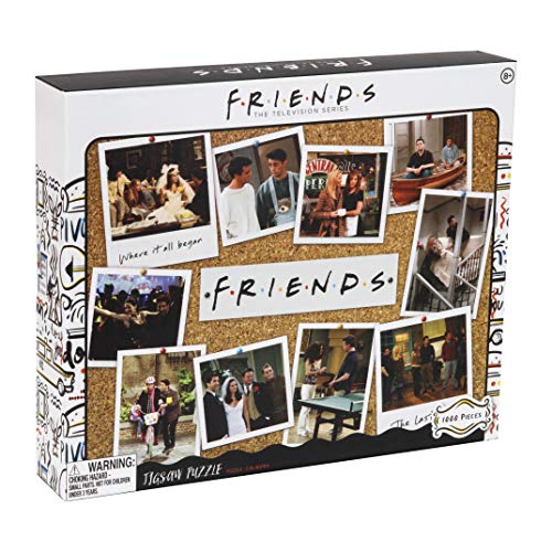 Paladone PP7526FRTX Friends TV-Show-Puzzle, 1000 Teile, offizielles Lizenzprodukt, Mehrfarbigen, One size von Paladone