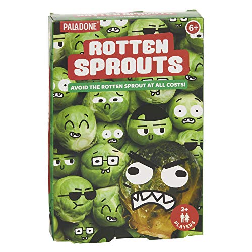 Paladone Rotten Sprouts Passendes Kartenspiel für Zwei oder mehr Spieler von Paladone