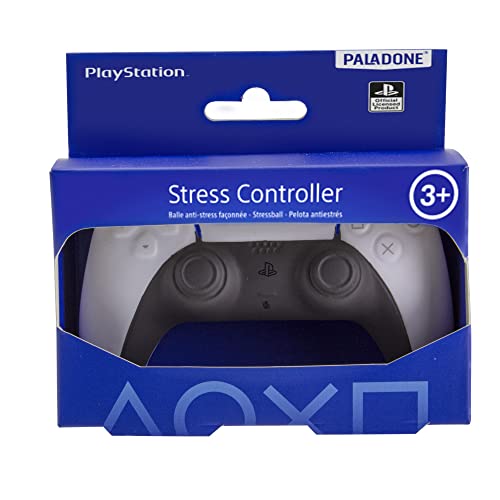 PlayStation Controller Stressball - Offiziell Lizenziertes Fidget-Spielzeug für Fingerübung & Stressabbau, Geschenk für Gamer für Zuhause oder Büro, Weiß von Paladone
