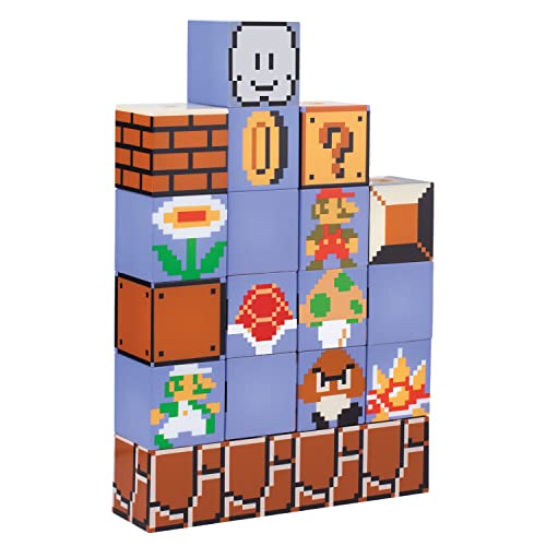 Super Mario Paladone Bros Build a Level Light - Officially Licensed Merchandise Super Mario Paladone Bros Build a Level Light - Officially Licensed Merchandise von Paladone