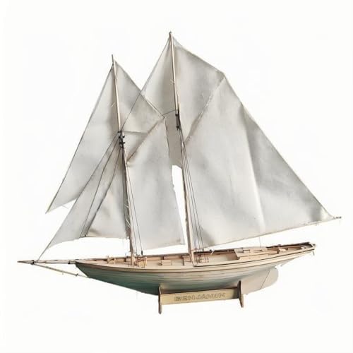 Palapozzy 3D Holzpuzzle Segelschiff Modellbausatz Handgefertigtes Set aus Holz Mechanische Konstruktion Kreative Weihnachts- und Geburtstagsgeschenke von Palapozzy