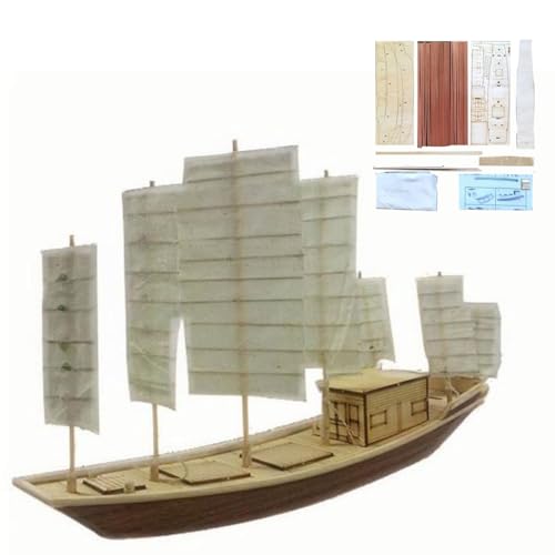 Palapozzy 3D Holzpuzzle Segelschiff Modellbausatz Handgefertigtes Set aus Holz Mechanische Konstruktion Kreative Weihnachts- und Geburtstagsgeschenke von Palapozzy