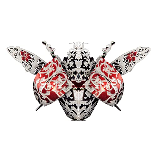 Palapozzy Erwachsene Insektenmontage Mechanisches 3D Metall Puzzle, 3D Metall Marienkäfer Montage Baukasten DIY Puzzle, Exquisite Dekorative Geschenke für Freunde Palapozzy Erwachsene Insektenmontage Mechanisches 3D Metall Puzzle, 3D Metall Marienkäfer Montage Baukasten DIY Puzzle, Exquisite Dekorative Geschenke für Freunde von Palapozzy
