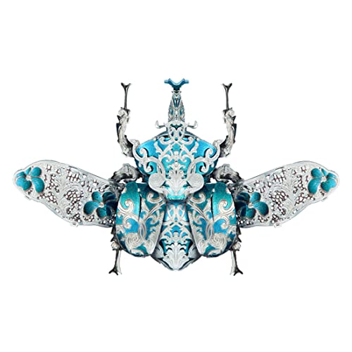 Palapozzy Erwachsene Insektenmontage Mechanisches 3D Metall Puzzle, 3D Metall Scarabaeo Montage Baukasten DIY Puzzle, Exquisite Dekorative Geschenke für Freunde Palapozzy Erwachsene Insektenmontage Mechanisches 3D Metall Puzzle, 3D Metall Scarabaeo Montage Baukasten DIY Puzzle, Exquisite Dekorative Geschenke für Freunde von Palapozzy