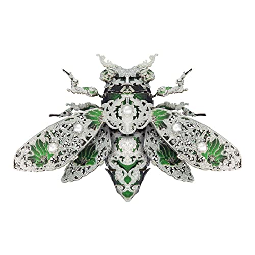 Palapozzy Erwachsene Insektenmontage Mechanisches 3D-Metallpuzzle, 3D-Metall-Zikaden-Montage-Bauset DIY-Puzzle, exquisite dekorative Geschenke für Freunde Palapozzy Erwachsene Insektenmontage Mechanisches 3D-Metallpuzzle, 3D-Metall-Zikaden-Montage-Bauset DIY-Puzzle, exquisite dekorative Geschenke für Freunde von Palapozzy