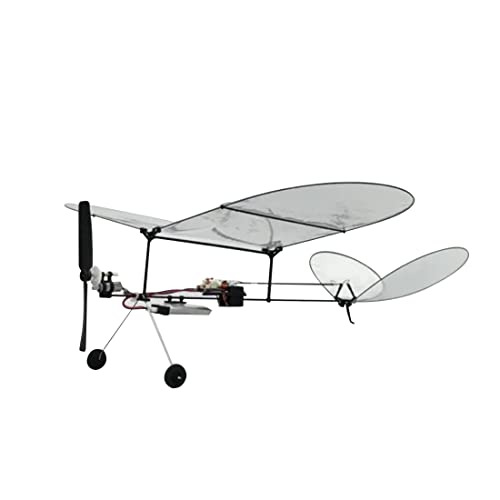 Palapozzy MinimumRC Butterfly V1 RC Flugzeug für Erwachsene, Ultraleichtes Monoplane Mini Fixed-Wing, 2.4GHz 3CH Flugzeugmodell für Erwachsene (Motor Kit) von Palapozzy