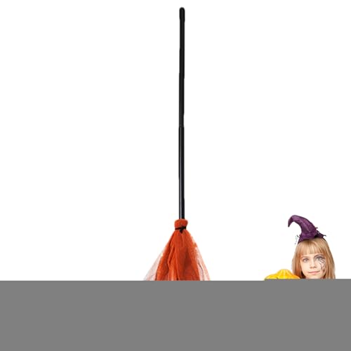 Palaufr Kinderhexenbesen - Halloween Deko Besen | Dekoration Für Haustür Geisterhaus Garten Kostüme Bühne Halloween Partys Palaufr Kinderhexenbesen - Halloween Deko Besen | Dekoration Für Haustür Geisterhaus Garten Kostüme Bühne Halloween Partys von Palaufr