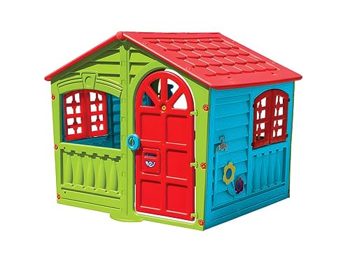 PALPLAY LTD. 0716051, Multicolor Indoor & Outdoor Plastik Spielhaus von Palplay