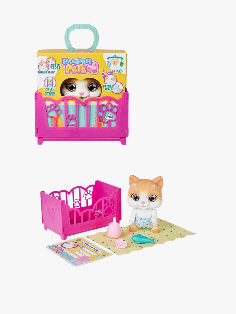 Pamper Petz Interaktive Katze Mit Zubehör 15 cm Pamper Petz Interaktive Katze Mit Zubehör 15 cm von Pamper Petz