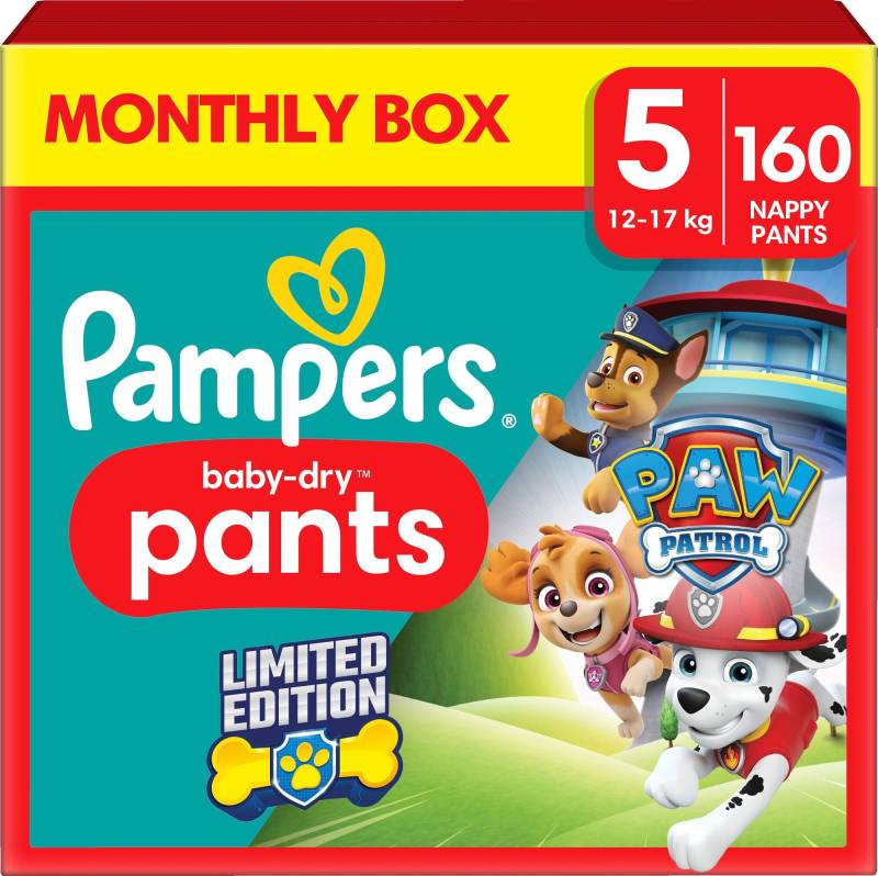Pampers Baby Dry Pants Windeln Größe 5 12-17 kg 160er-Pack von Pampers