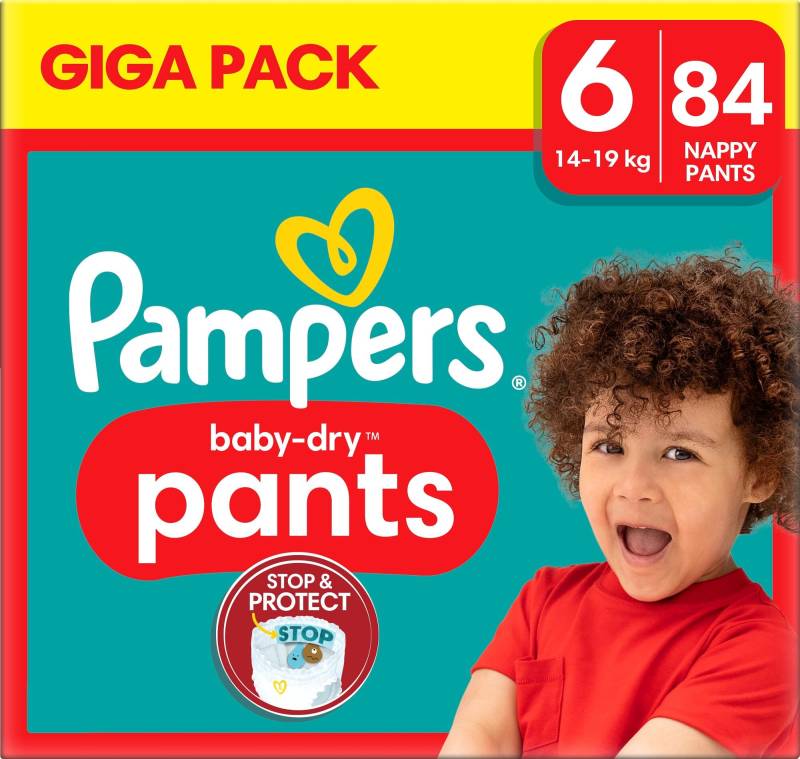 Pampers Baby Dry Pants Windeln Größe 5 15+ kg 84er-Pack von Pampers