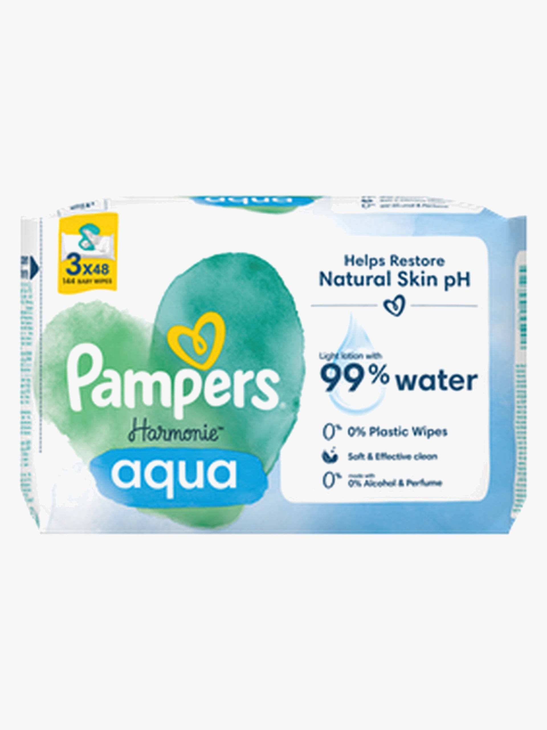 Pampers Harmonie Feuchttücher 3x48-Pack von Pampers