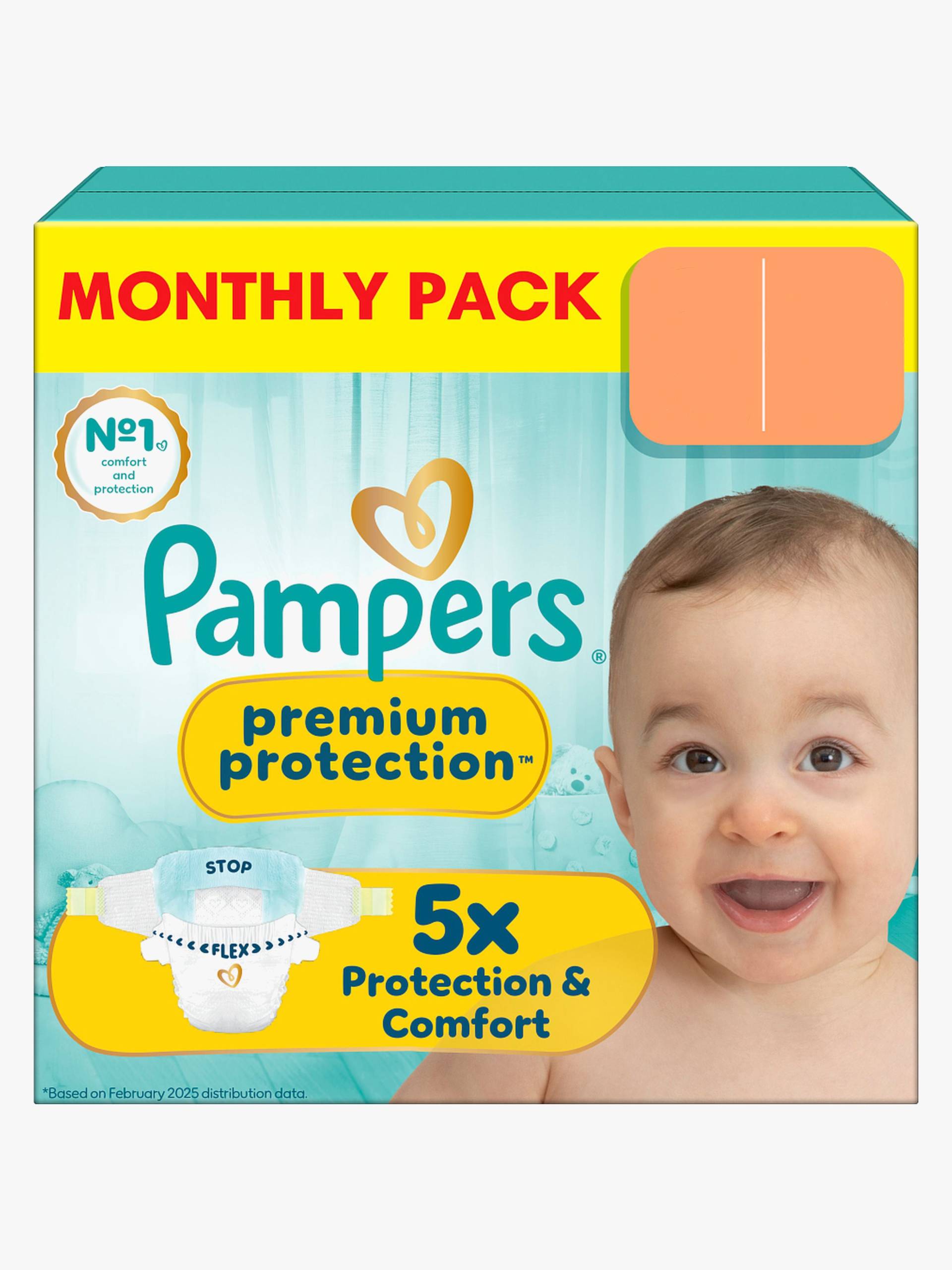Pampers Premium Protection Windeln, 6-10 kg von Pampers