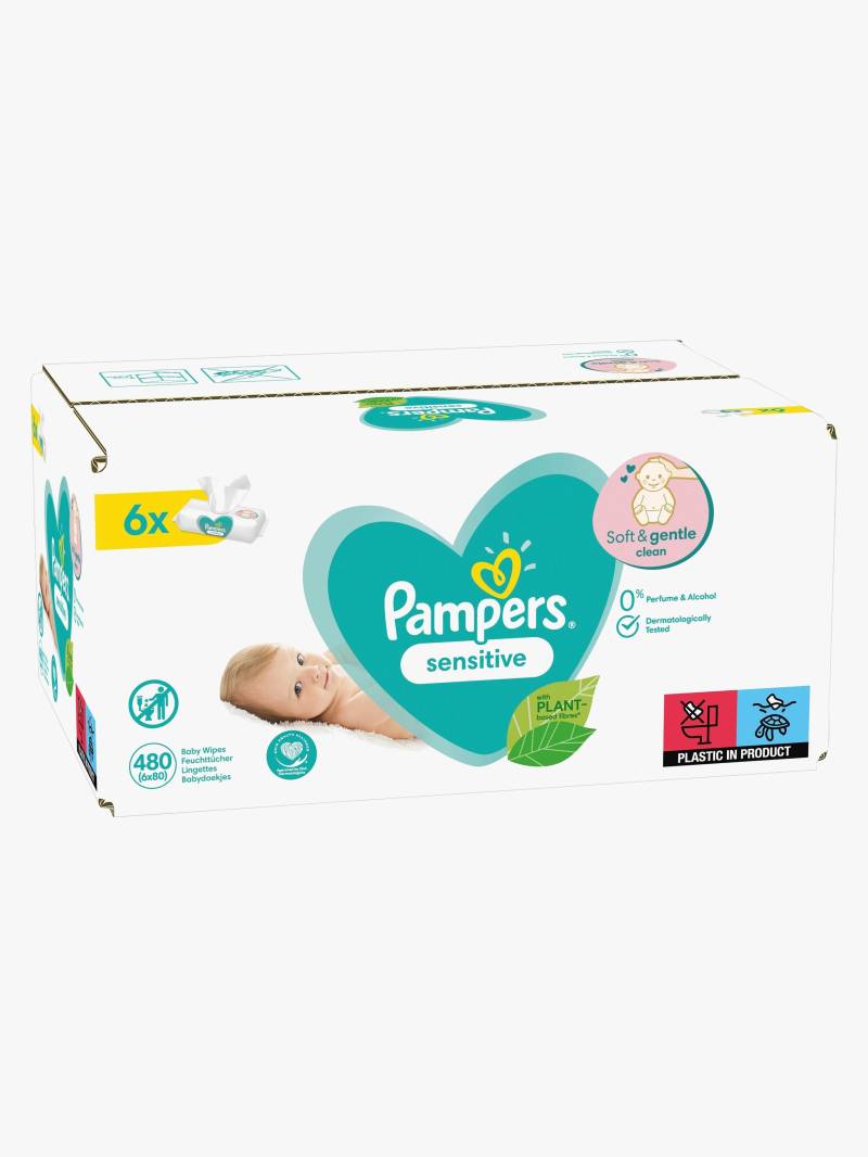 Pampers Sensitive Feuchttücher 6er-Pack von Pampers