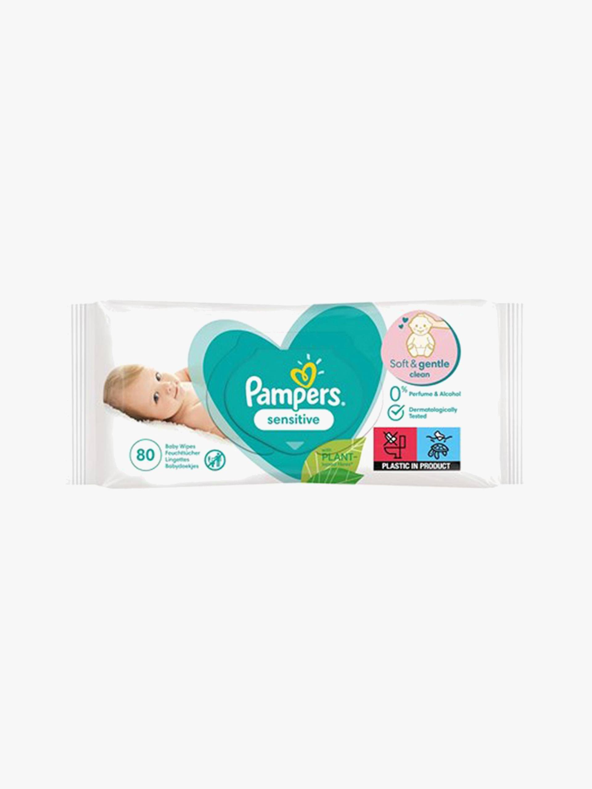 Pampers Sensitive Feuchttücher 80er-Pack von Pampers