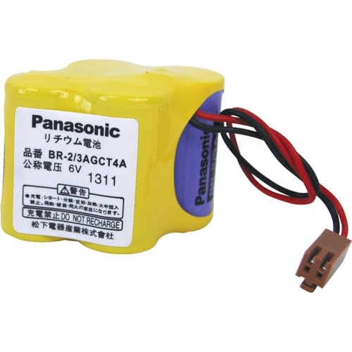 Panasonic BR2/3AGCT4A Spezial-Batterie Stecker Lithium 6 V 2400 mAh 1 St. von Panasonic