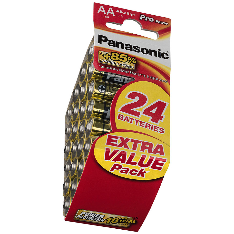 Panasonic LR-6 AA 24 Pcs. Batterie Panasonic LR-6 AA 24 Pcs. Batterie von Panasonic