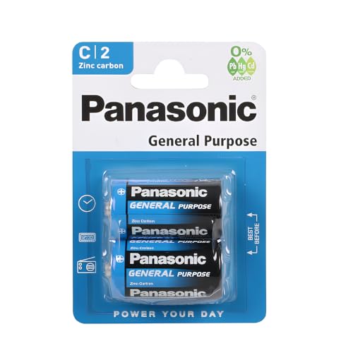 Panasonic NB-191012-0049 Baby C 1.5 V General Purpose R14R, 2-er Pack Panasonic NB-191012-0049 Baby C 1.5 V General Purpose R14R, 2-er Pack von Panasonic