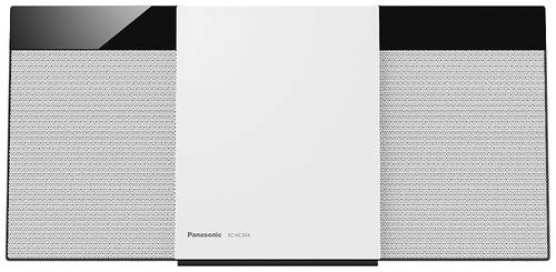 Panasonic SC-HC304EG-W Stereoanlage AUX, CD, UKW, DAB+, USB, 2 x 10W Weiß von Panasonic