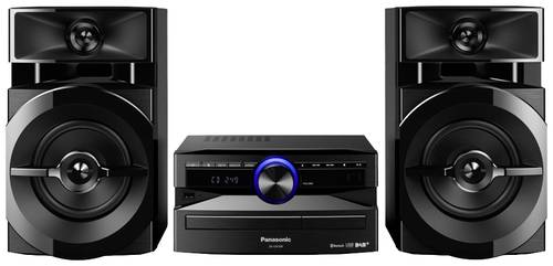Panasonic SC-UX104EG-K Stereoanlage CD, DAB+, UKW, USB, 2 x 150W Schwarz von Panasonic