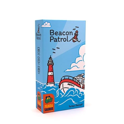Pandasaurus Games - Beacon Patrol - Strategiespiel - Familienspiel für Kinder und Erwachsene - Kooperativ und alleine spielbar - Englisch von Pandasaurus Games