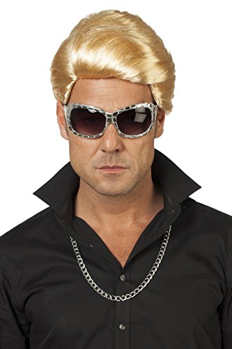 Partybrille 80er Jahre Silberne Brille goldene Brille Pailletten (Silber) von Panelize