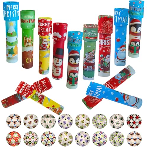 14 Stück Kaleidoskop Kinder, Kinderkaleidoskop 14,5 cm, Gastgeschenke für Kindergeburtstage Party Schule, Kaleidoskop Kinder, Selbstbaupaket, Kindergeburtstag Mitgebsel, Einfach montierbar, Für Schule von PangWuu