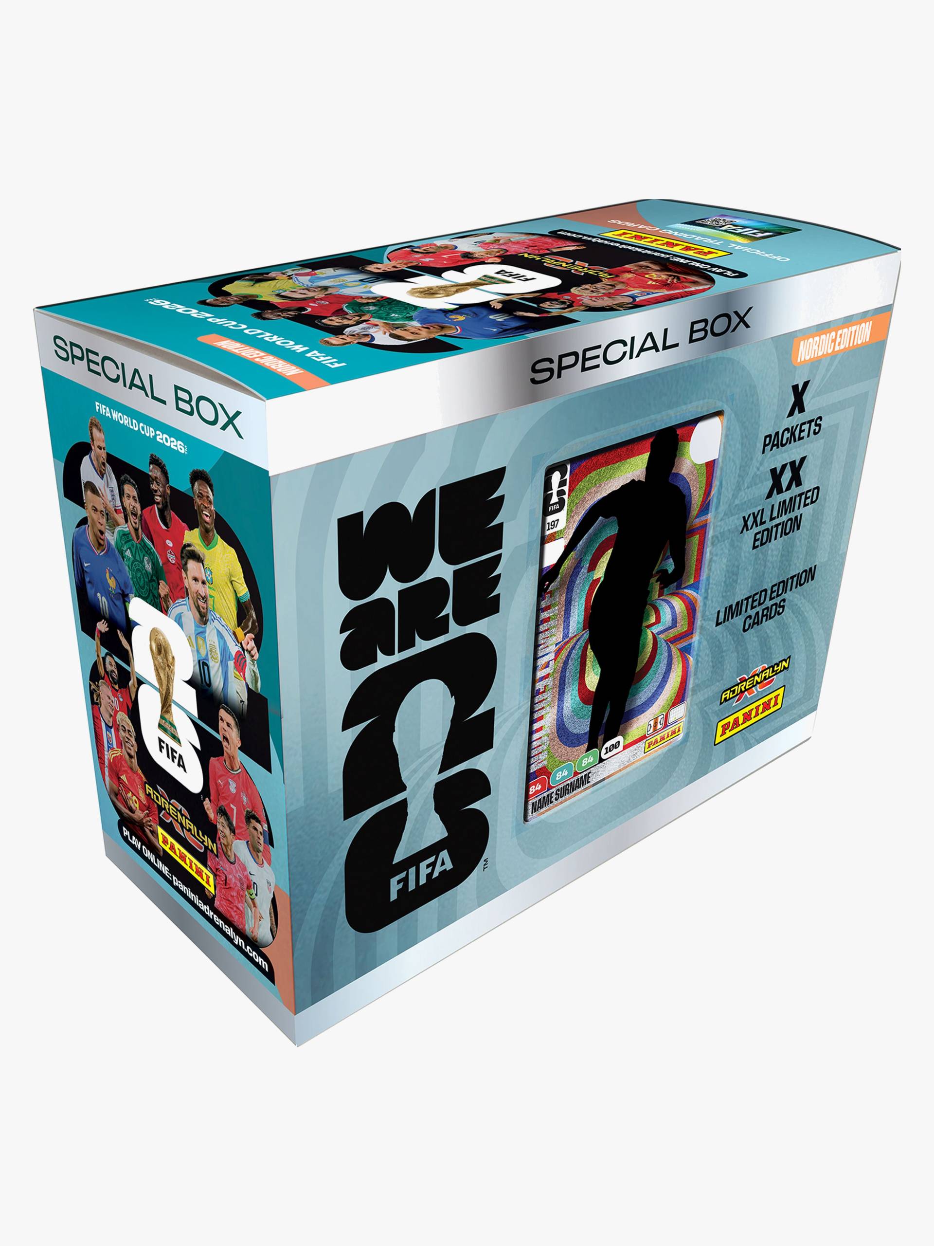 Panini Adrenalyn XL FIFA World Cup 2026 Sammelkarten Gift Box von Panini Adrenalyn