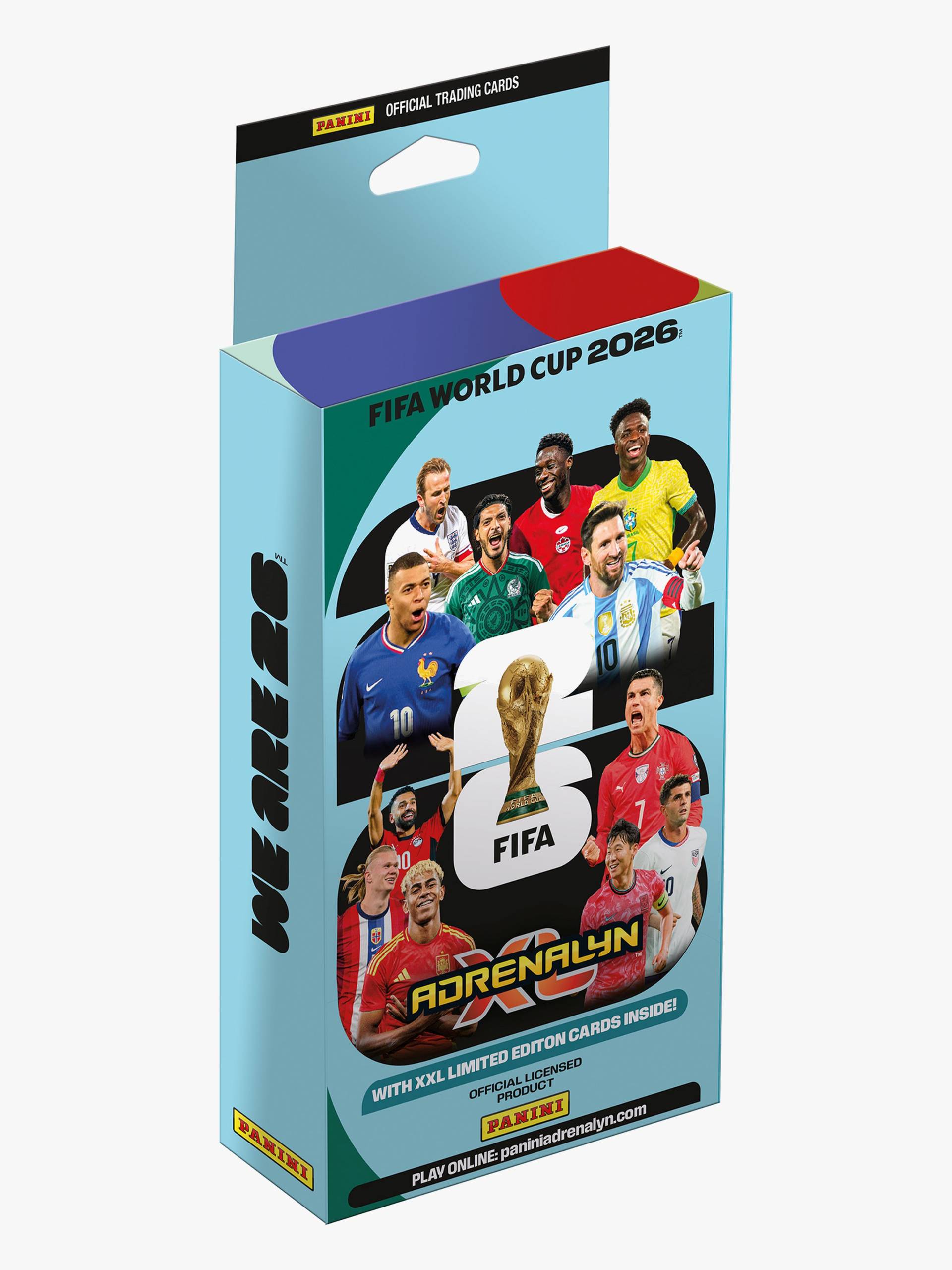 Panini Adrenalyn XL FIFA World Cup 2026 Sammelkarten Maxi Blister XXL von Panini Adrenalyn