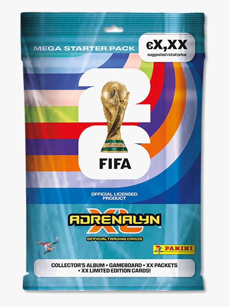 Panini Adrenalyn XL FIFA World Cup 2026 Sammelkarten Mega Starter Pack von Panini Adrenalyn