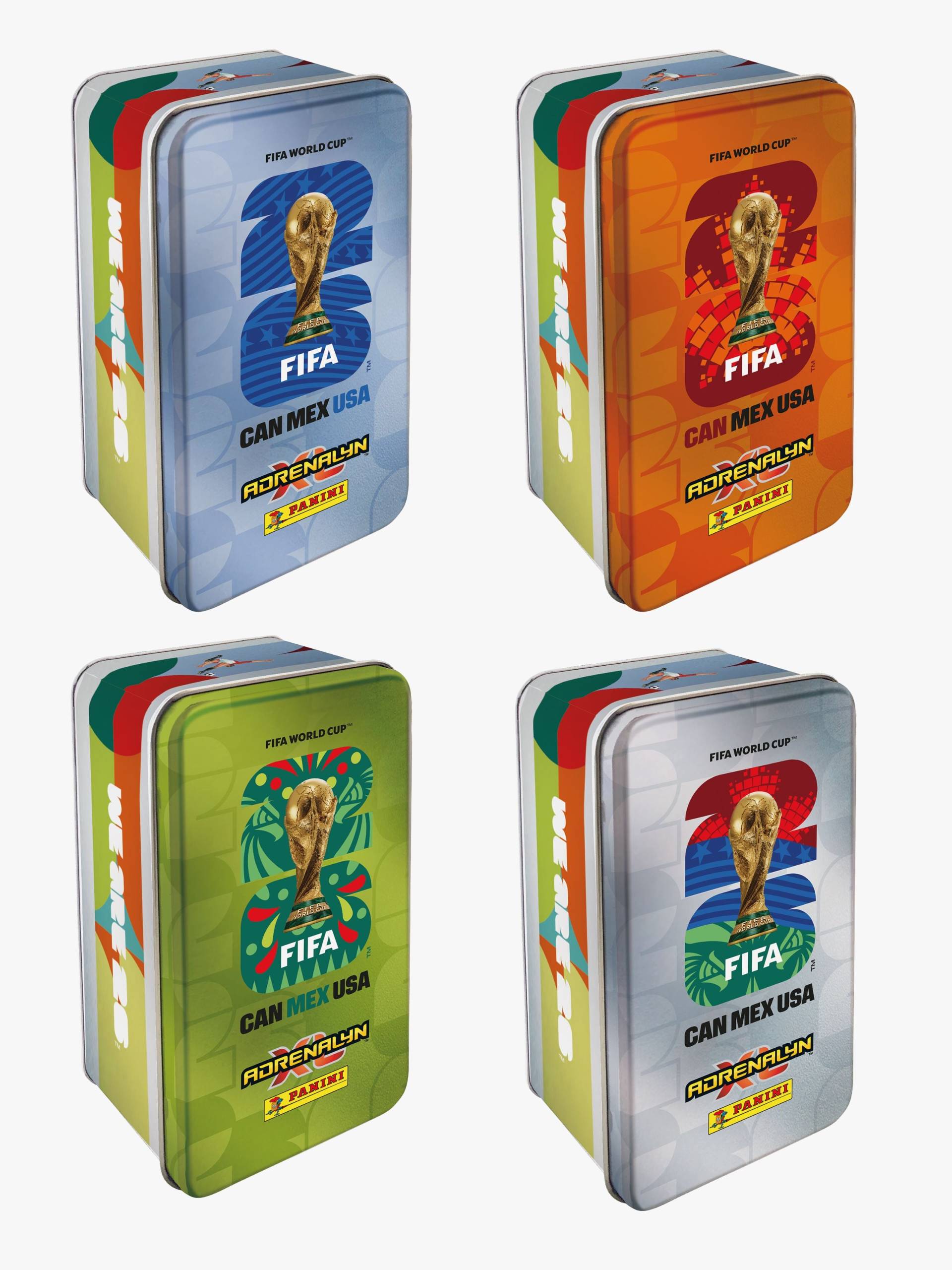 Panini Adrenalyn XL FIFA World Cup 2026 Sammelkarten Mega Tin Gemischte Auswahl von Panini Adrenalyn