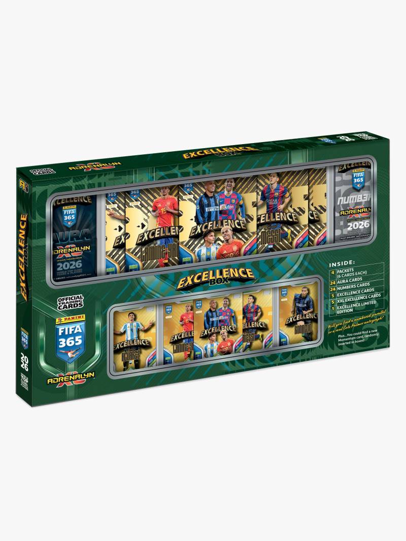 Panini FIFA 365 Adrenxl Sammelkarte 2026 Excellence Box von Panini Adrenalyn