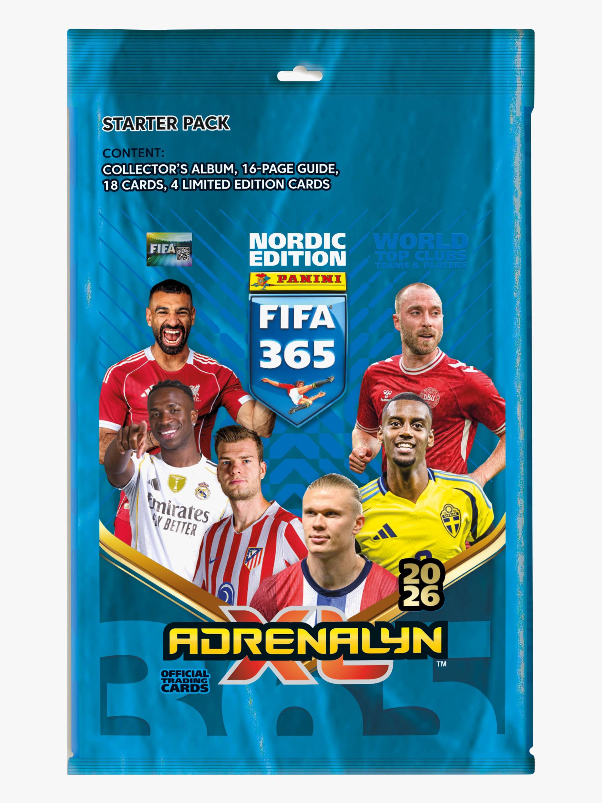 Panini FIFA 365 Adrenxl Sammelkarte 2026 Starter Pack von Panini Adrenalyn