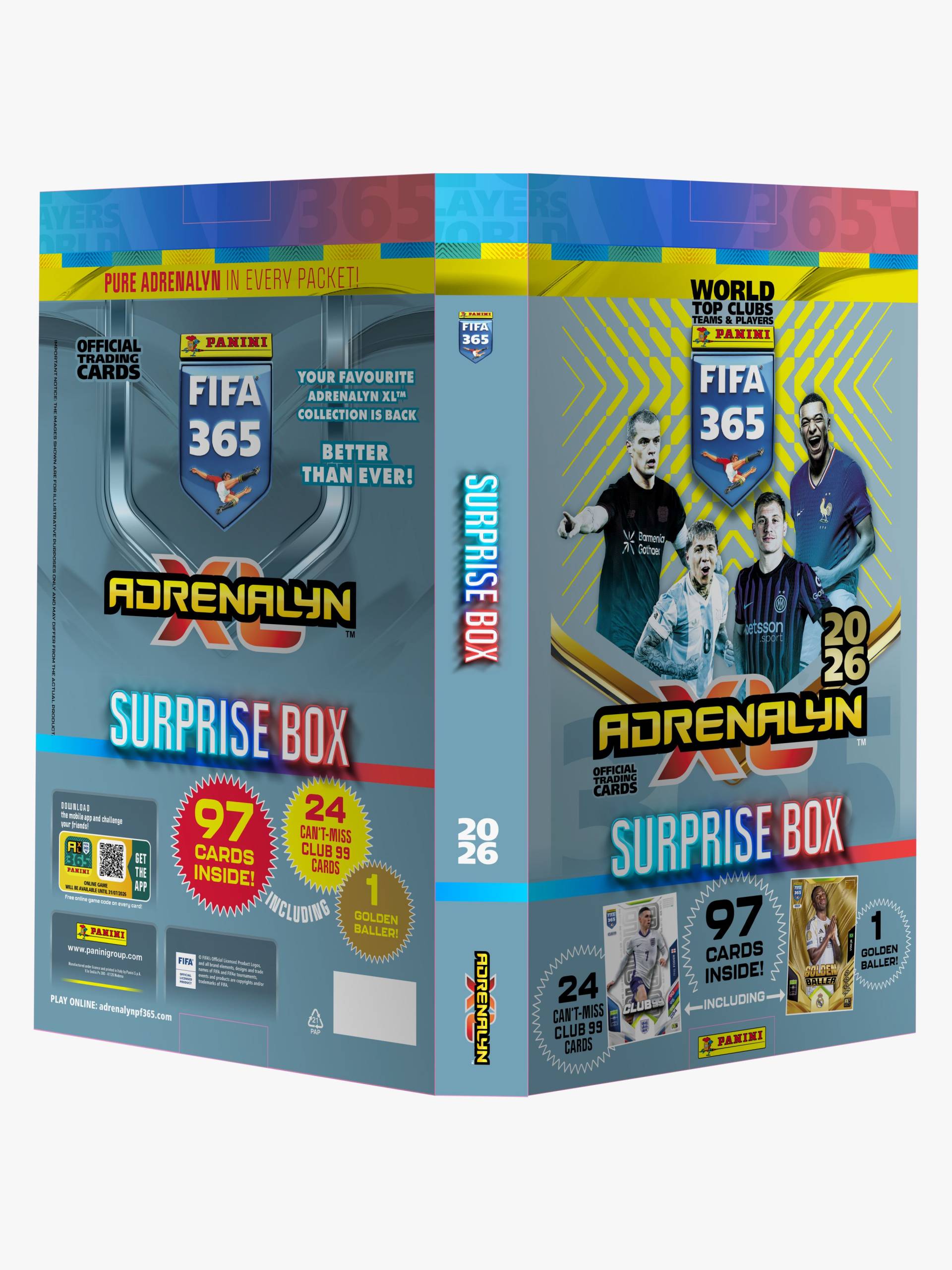 Panini FIFA 365 Adrenxl Sammelkarte Adventskalender 2026 von Panini Adrenalyn