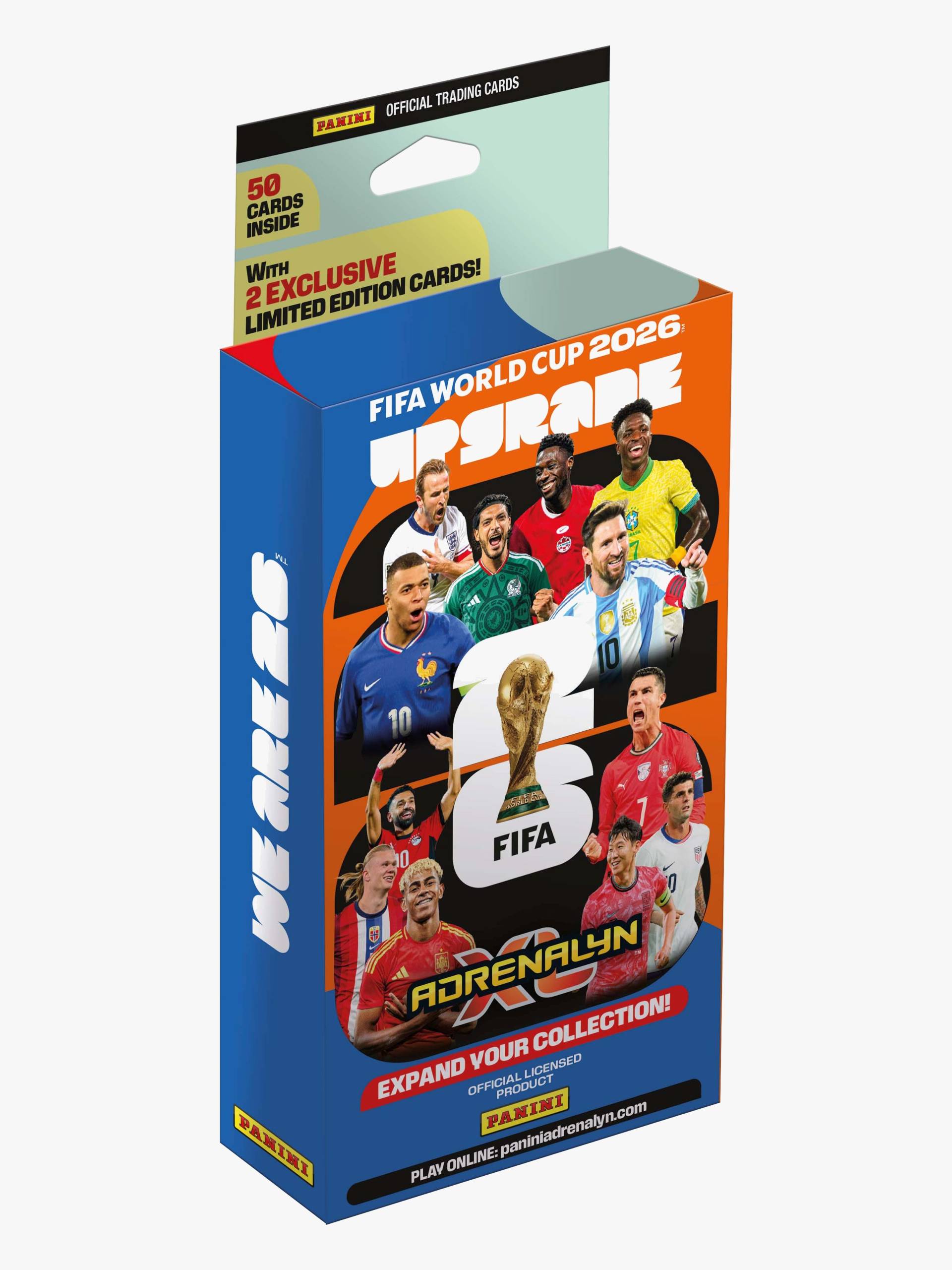 Panini Fußballkarte Blister World Cup 2026 Panini Fußballkarte Blister World Cup 2026 von Panini Adrenalyn